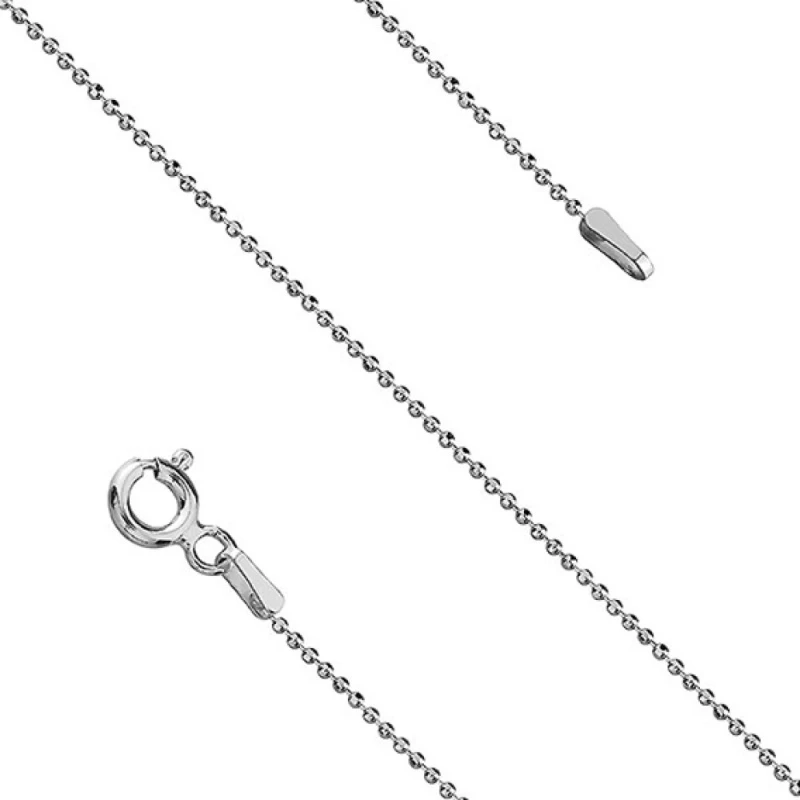Balls chain - Сребърна гривна BEAD8LR-Сребърни бижута