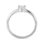 Estte - Сребърен пръстен с Диамант 0.006 ct R030935WD