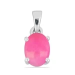 Alian Pink - Сребърна висулка с Розов Етиопски Опал 0.76 ct P015246Pop