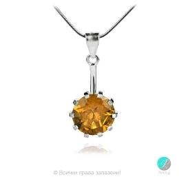 Elettra Nano Zultanite - Сребърна висулка с Нано Султанит 12 ct P014712Su-Естествени камъни