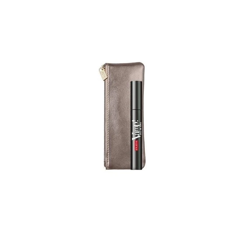Комплект Pupa VAMP! All In One Спирала за мигли + Несесер, 001 Extrablack