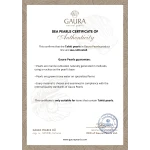 Alesandra - 14К Розово злато - Обеци с Таитянски Перли ААА 5.5 - 6 мм и Цирконий GRSK25413E-Обеци