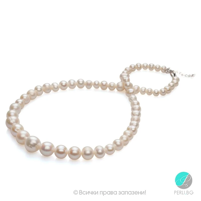 Misaki - Перлено колие АА 5 - 9 мм 11205-Колиета